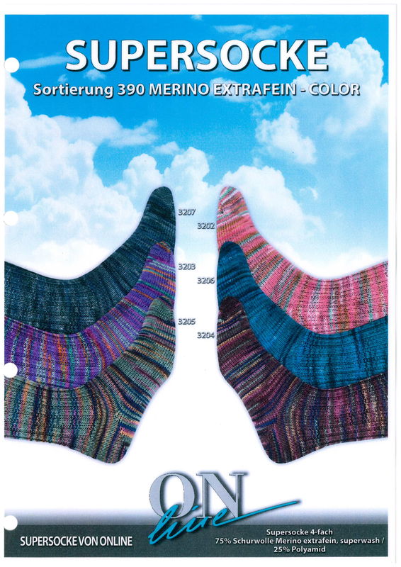 Merino Extrafine Color-390 (4-fach)   6 x 1 kg