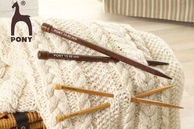 Bambustickor (Pony)  33 cm  5 par/fp.