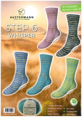 Step 6-Whisper,  5 färger á 1,5 kg.