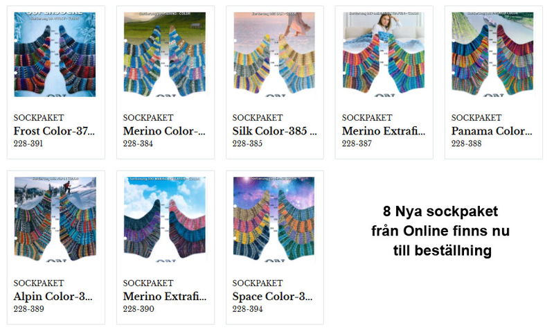 Nya sockpaket från Online