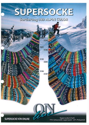 Alpin Color-389 (6-fach) 8 & 1,5 kg