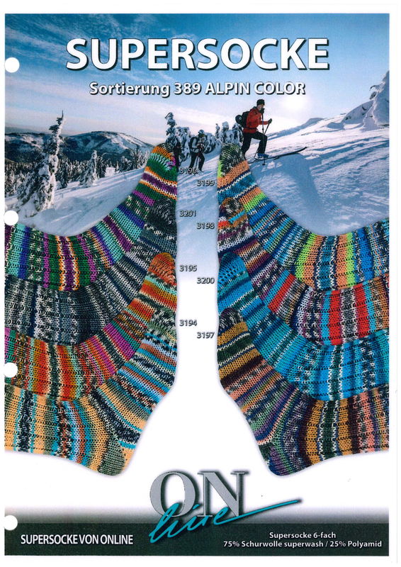 Alpin Color-389 (6-fach) 8 & 1,5 kg