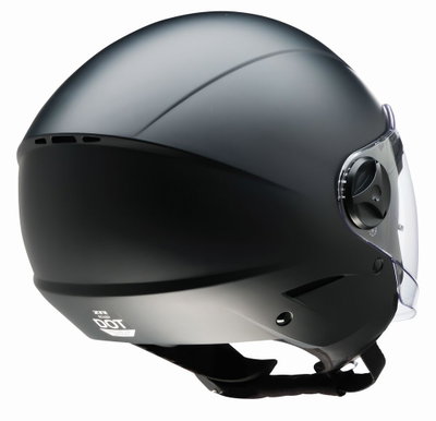 HELMET SCUZZI FLAT BLACK 2XL 2
