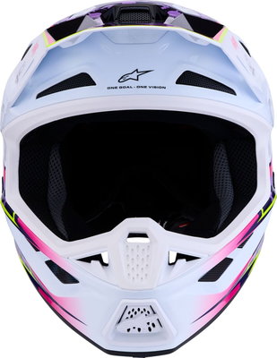 HELMET SM7 BLASTER PUR/PNK/WHT