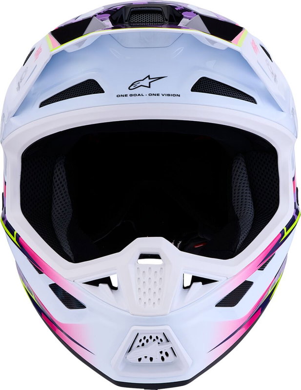 HELMET SM7 BLASTER PUR/PNK/WHT