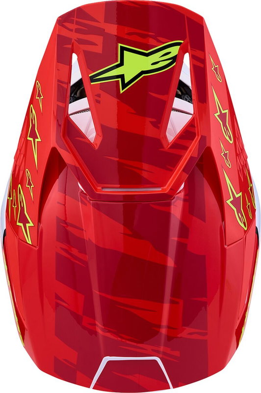 HELMET SM3 FALCON RED/WHT/BLU