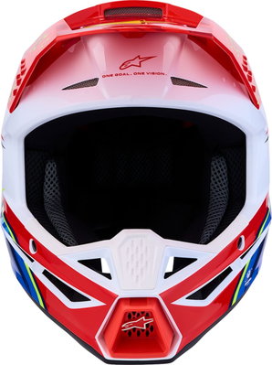 HELMET SM3 FALCON RED/WHT/BLU
