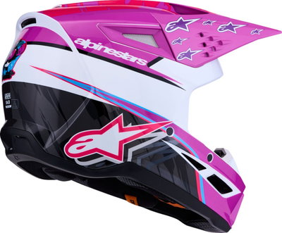 HELMET SM3 FALCON PUR/WHT/PNK