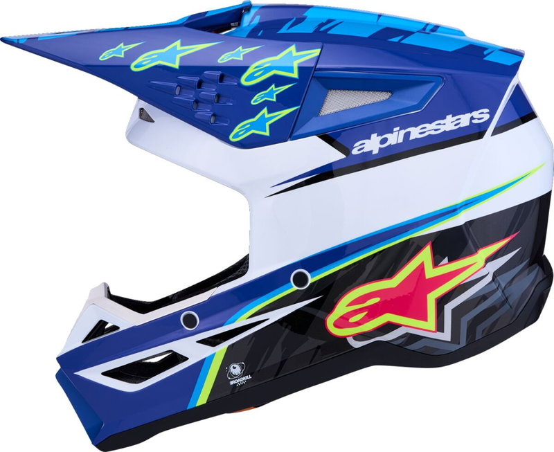 HELMET SM3 FALCON BLU/BLK/PNK