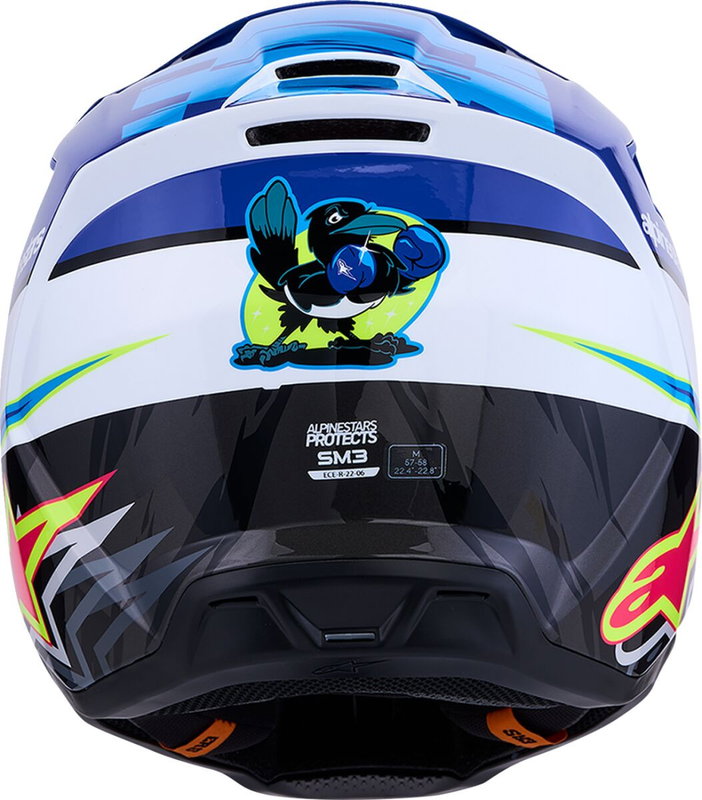 HELMET SM3 FALCON BLU/BLK/PNK