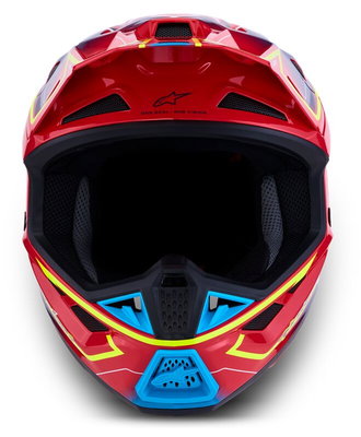 HELMET SM7 CAST RED/YLW/BLU XS