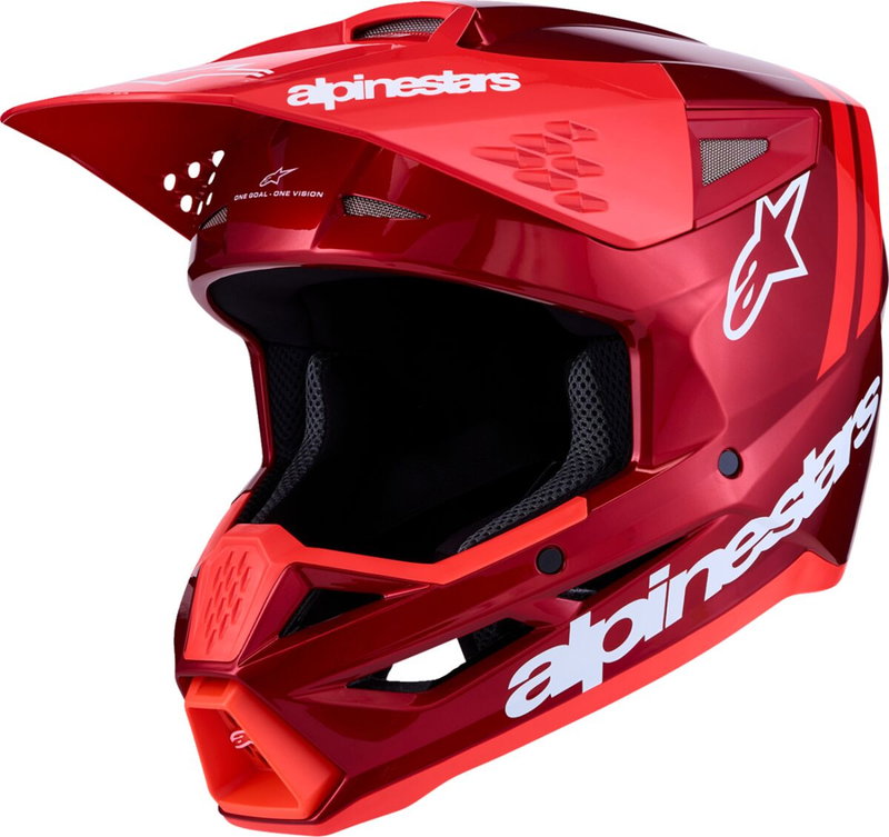 HELMET SM3 RADIUM RED/WHT M