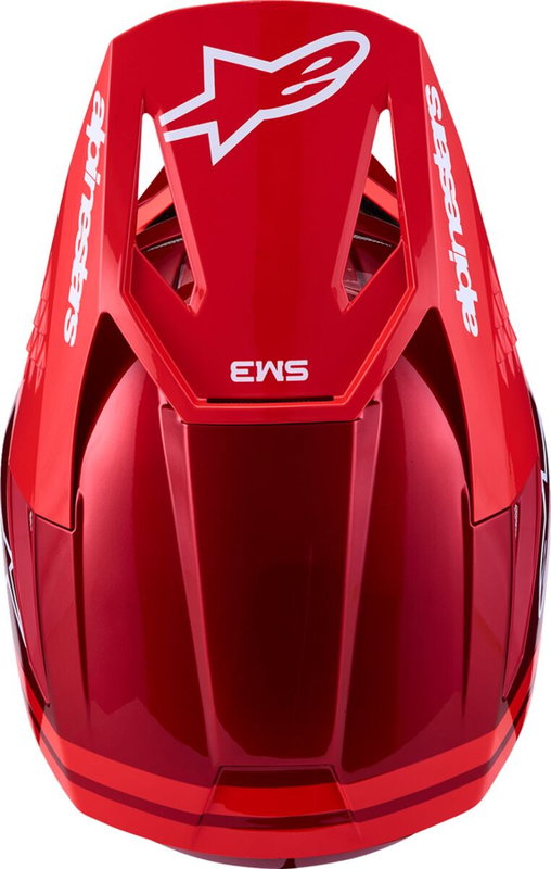 HELMET SM3 RADIUM RED/WHT M