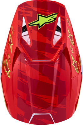 HELMET YTH SM3 FALCON RD/WH/BL