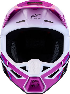 HELMET YTH SM3 FALCON PU/WH/PK