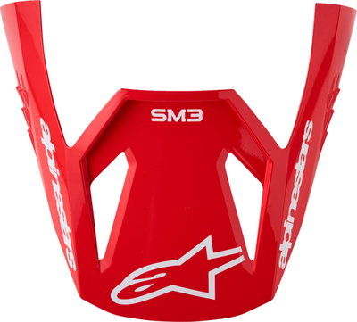 VISOR S-M3 RADIUM RD/WH