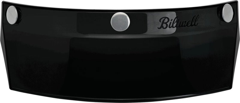 VISOR MOTO 3-SNAP BLACK