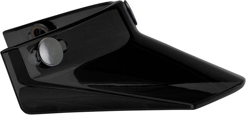 VISOR MOTO 3-SNAP BLACK