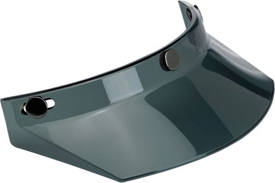 VISOR MOTO 3-SNAP SMOKE