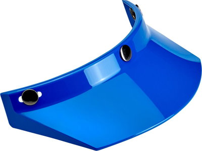 VISOR MOTO 3-SNAP BLUE