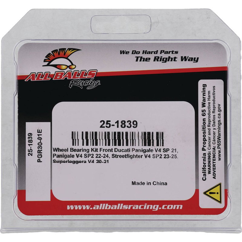 BEARING KIT WHEEL DUC