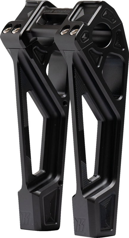 RISER & CLAMP FASTBACK 8 BLACK