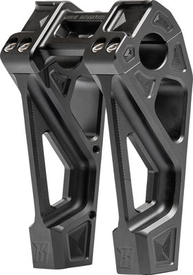 RISER & CLAMP FASTBACK 6 BLACK