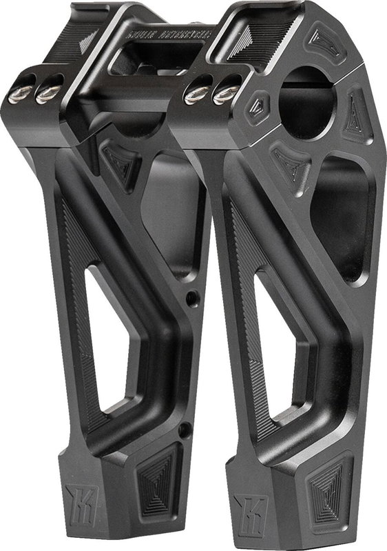 RISER & CLAMP FASTBACK 6 BLACK