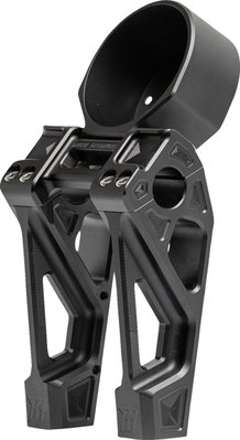 RISER & CLAMP FASTBACK 6 BLACK