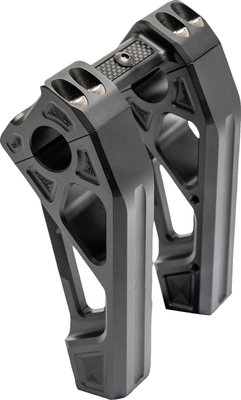 RISER & CLAMP FASTBACK 6 BLACK