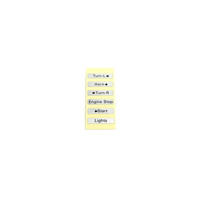 SWITCH HOUSING DECALS 10PCS/BA