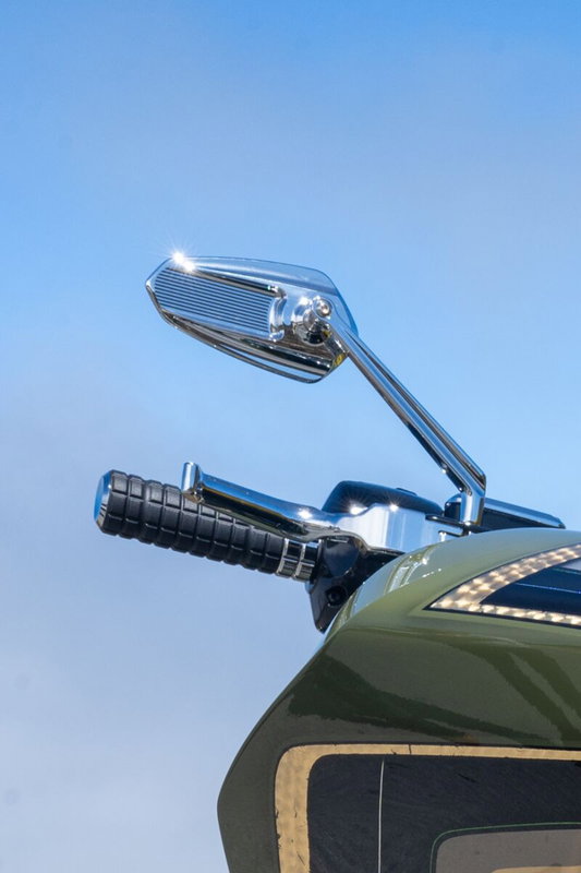 MIRROR ASCENT PRO RIGHT CHROME