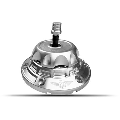 GAS CAP - FLT 24-UP - SILVER/S