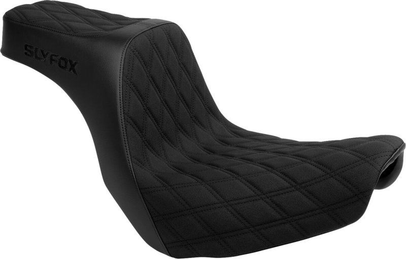 SEAT HIGHNOON BLK DMND STITCH