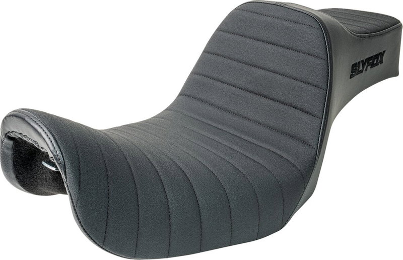 SEAT HIGHNOON BLK STITCH DYNA