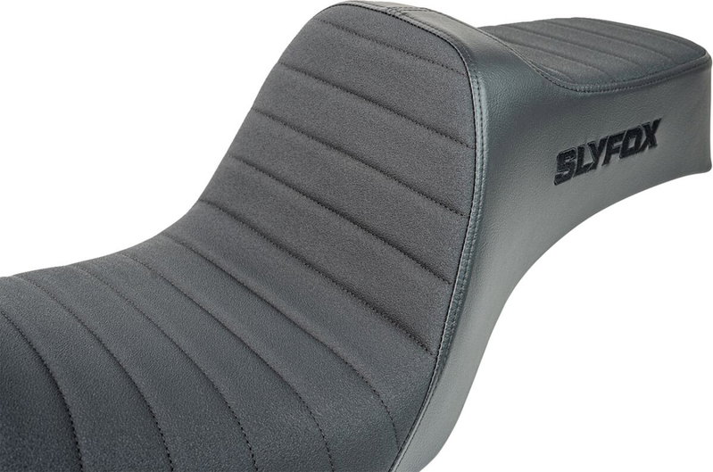 SEAT HIGHNOON BLK STITCH DYNA