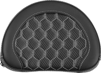 PAD BR CONTOURED HC WHT STITCH