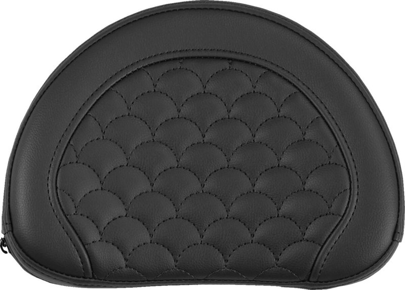 PAD BR CONTOURED DS BLK STITCH