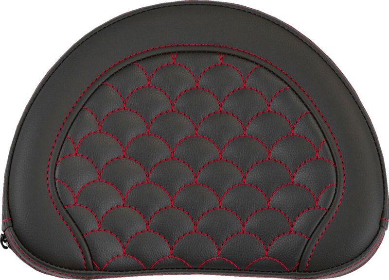 PAD BR CONTOURED DS RED STITCH