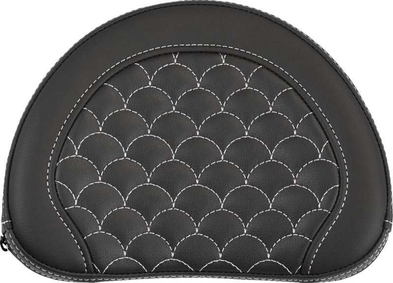 PAD BR CONTOURED DS WHT STITCH