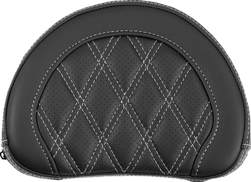 PAD BR CONTOURED LS WHT STITCH