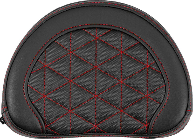 PAD BR CONTOURED TG RED STITCH