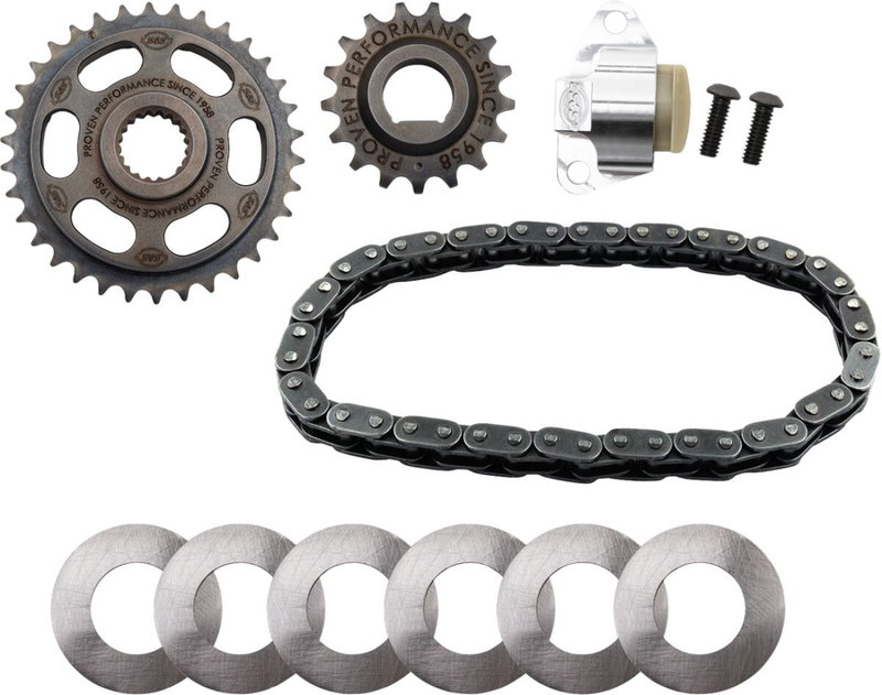 CHAIN DRIVE KIT W/ TENSIONER -