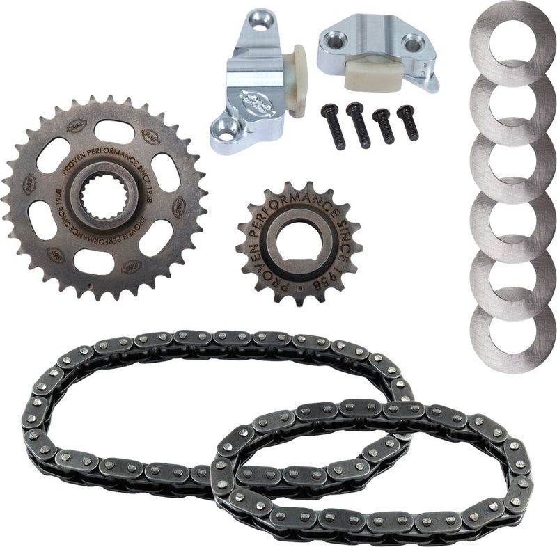 CHAIN DRIVE KIT W/ TENSIONER -