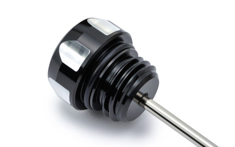 OIL TEMP. DIP STICK M8 BLACK B