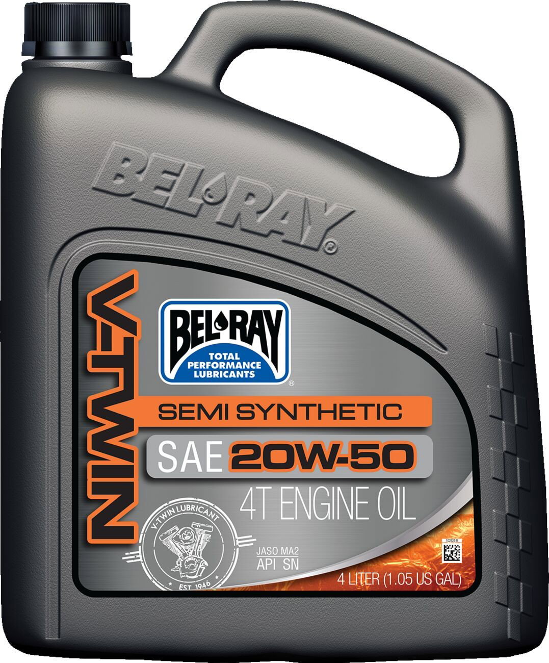 OIL VTWIN SEMI 20W50 4L