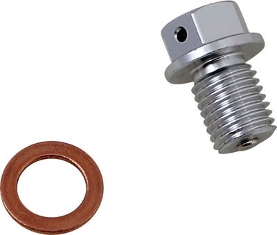 DRAIN PLUG MAGNETIC SLVR