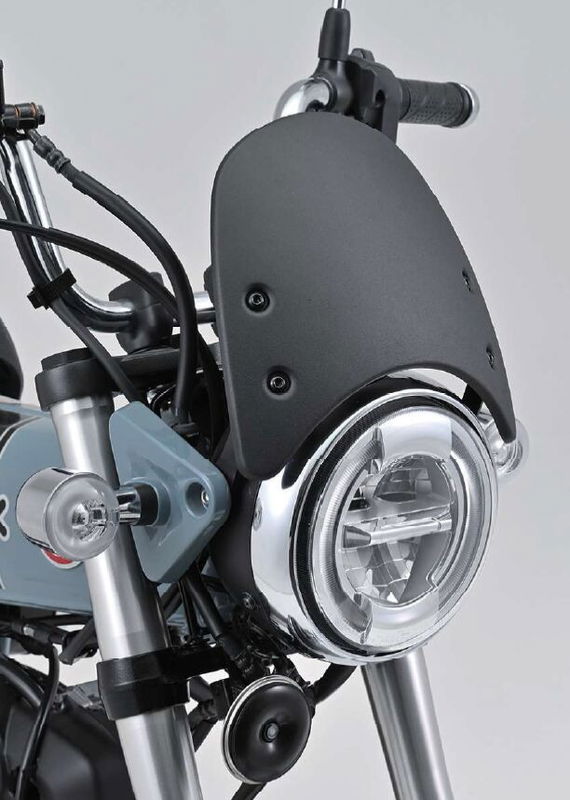 METER VISOR & BRACKET SET MONK