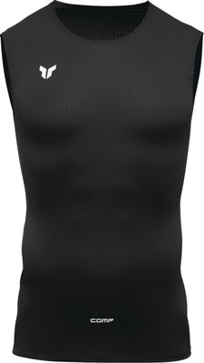 SHIRT SLEEVELESS COMP BLACK 2X