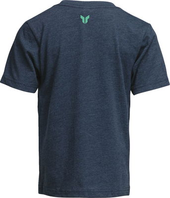TEE YTH BRAVE PETROL BLUE MD